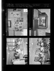 Theatrical exhibit at Art Gallery; Typing contest; County 4-H Adult Leaders (4 Negatives (March 24, 1955) [Sleeve 45, Folder d, Box 6]